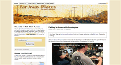 Desktop Screenshot of farawayplaces.com